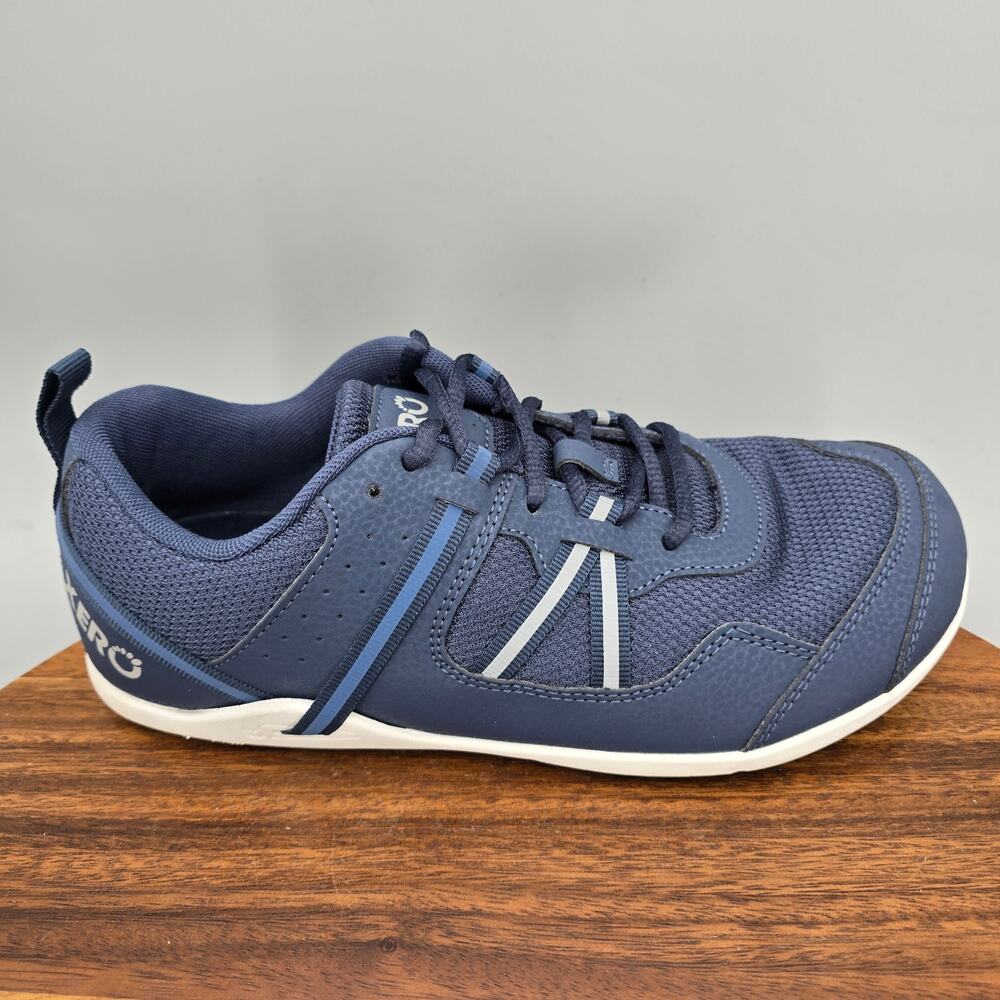 Xero Prio Shoes Mens 8.5 Blue Barefoot Minimalist Athletic Running Sneakers